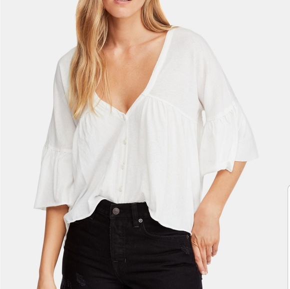 Free People Tops - 🌞Free People🌞 cotton summer chill top